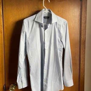 Mens slim fit button up shirt